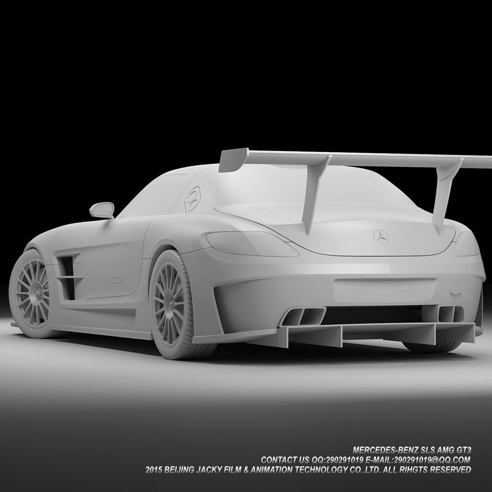 汽车3D建模与效果图渲染图2