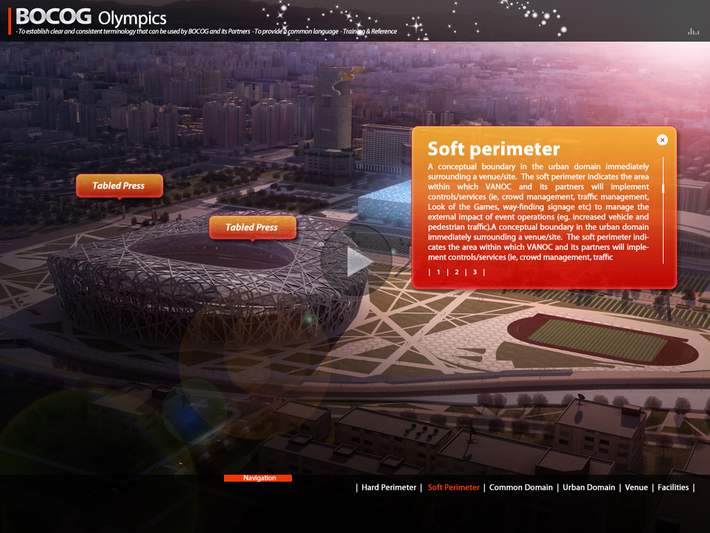 國際奧組委做的flash多媒體交互視頻光盤圖5
