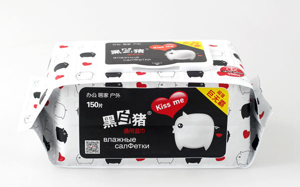 黑白猪品牌包装设计