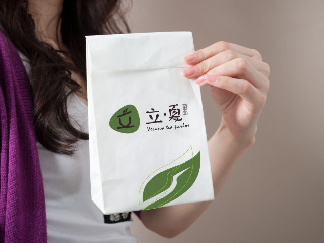 广东东莞市立.夏茶舍（Verano tea parlor）logo设计图4