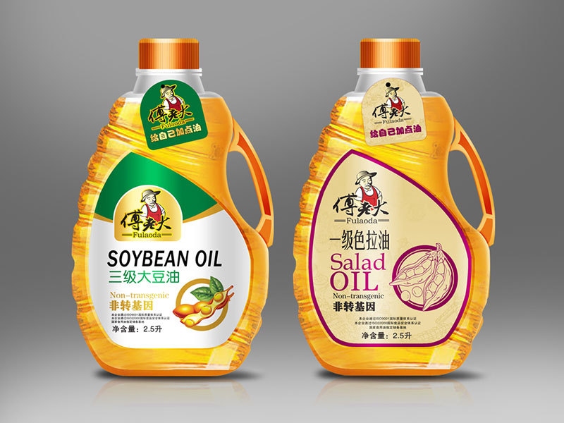 傅老大大豆油品牌包装设计图2
