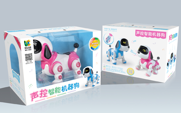 汕頭市鎧倫玩具廠 智能玩具 產品視頻廣告+包裝設計