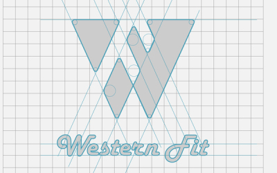 af、wf logo设计