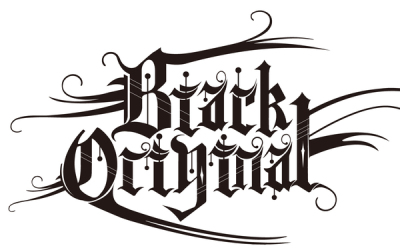 BLACK ORIGINAL字體設計