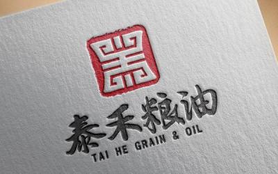 泰禾粮油品牌标志设计
