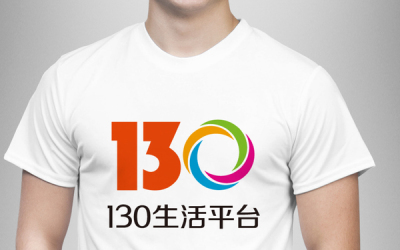 130生活服務平臺logo設計