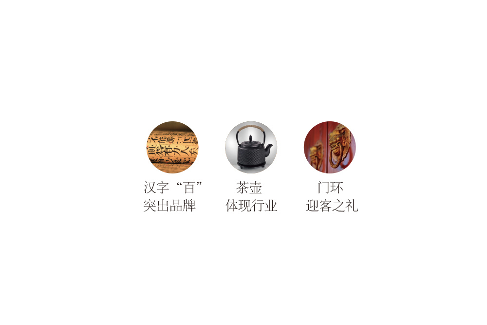 百督府茶业品牌标志图2