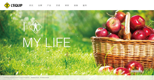 韩国高端厨电品牌 LEQUIP网站设计图5