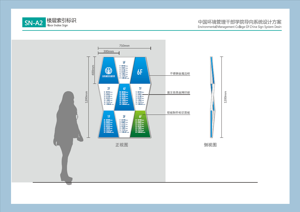 中国环境干部管理学院空间导视设计图17