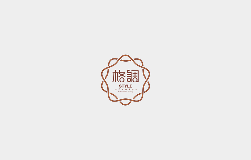 格调美容生活馆logo设计