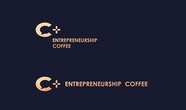 C+创业咖啡厅Logo设计与VIS设计图1