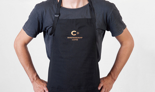 C+创业咖啡厅Logo设计与VIS设计图5