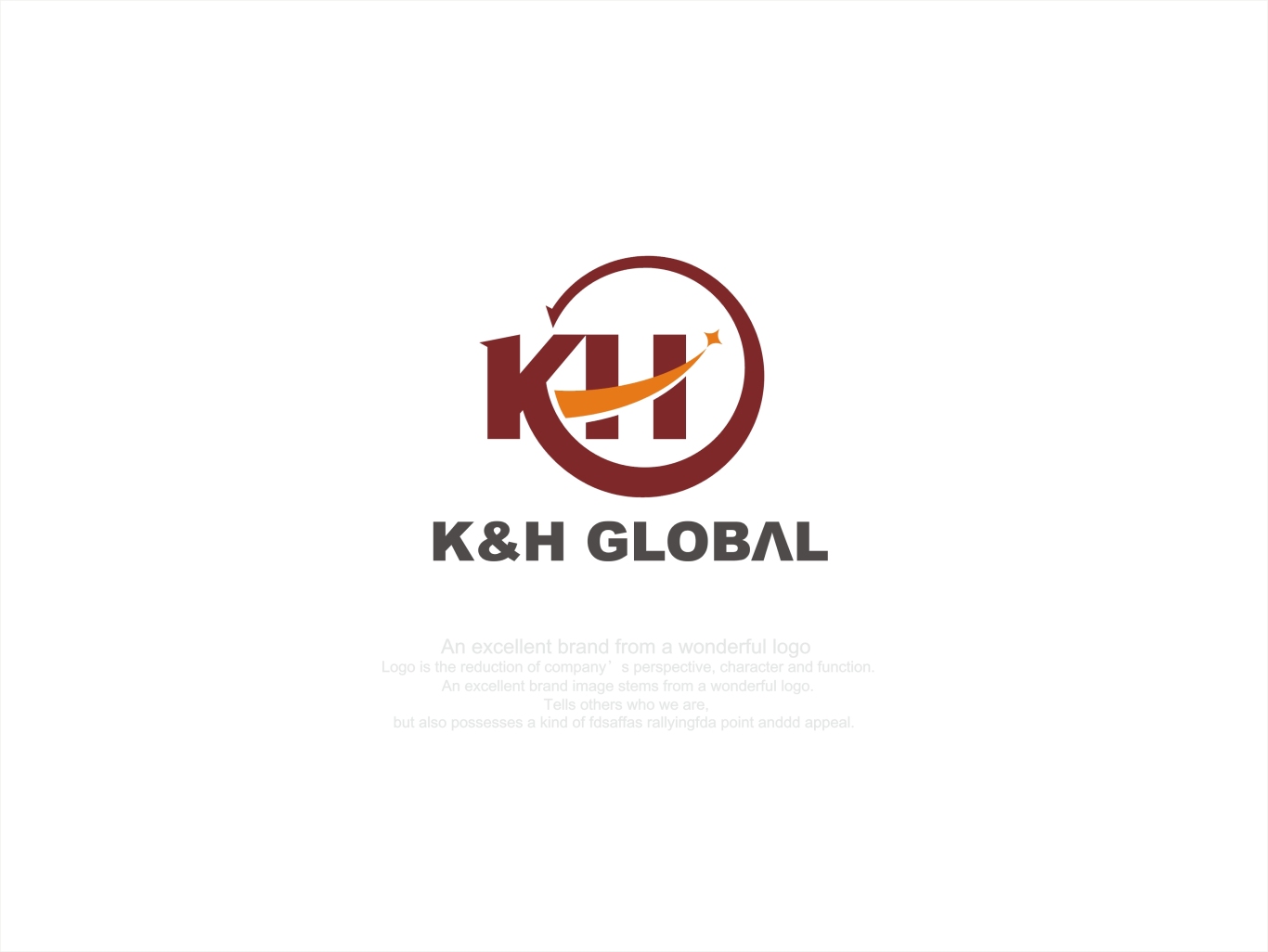 K&H GLOBAL 标志设计图1