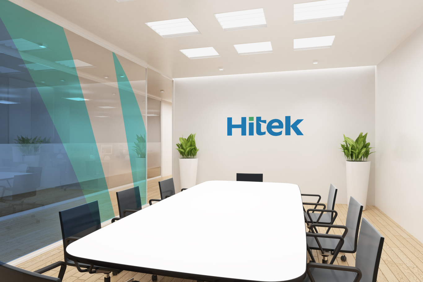 hitek检测机构logo设计。图14