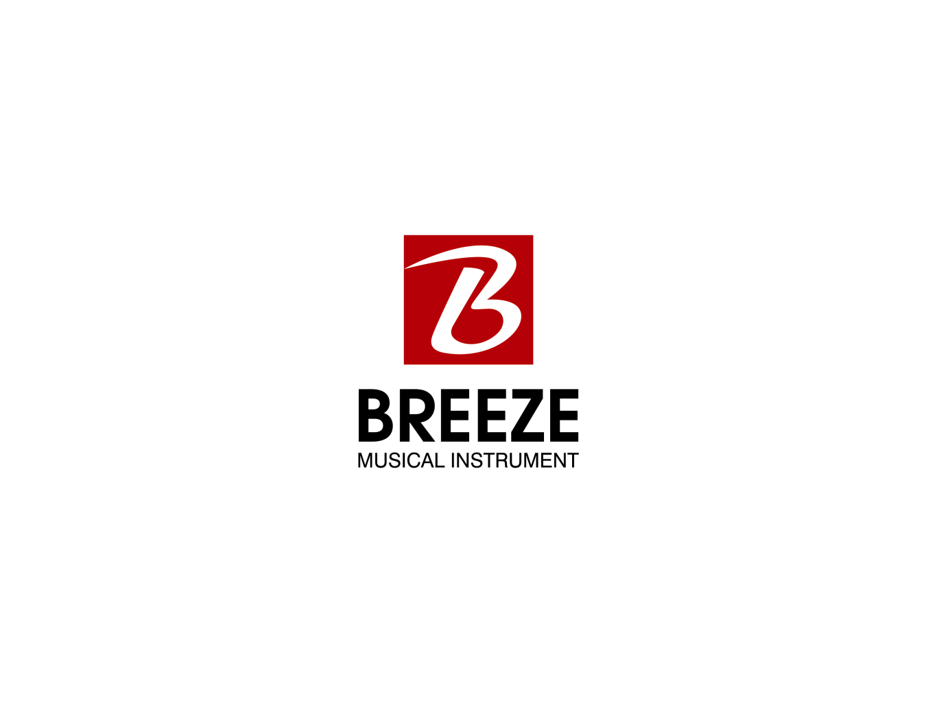 Breeze微风琴行Logo设计图1