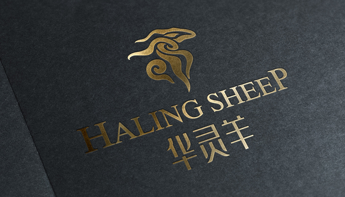 华灵羊－服装新型保暖材料logo 设计图1