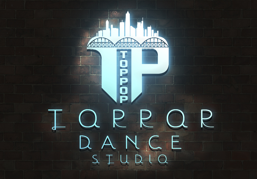 TOPPOP舞蹈生活馆品牌设计图2
