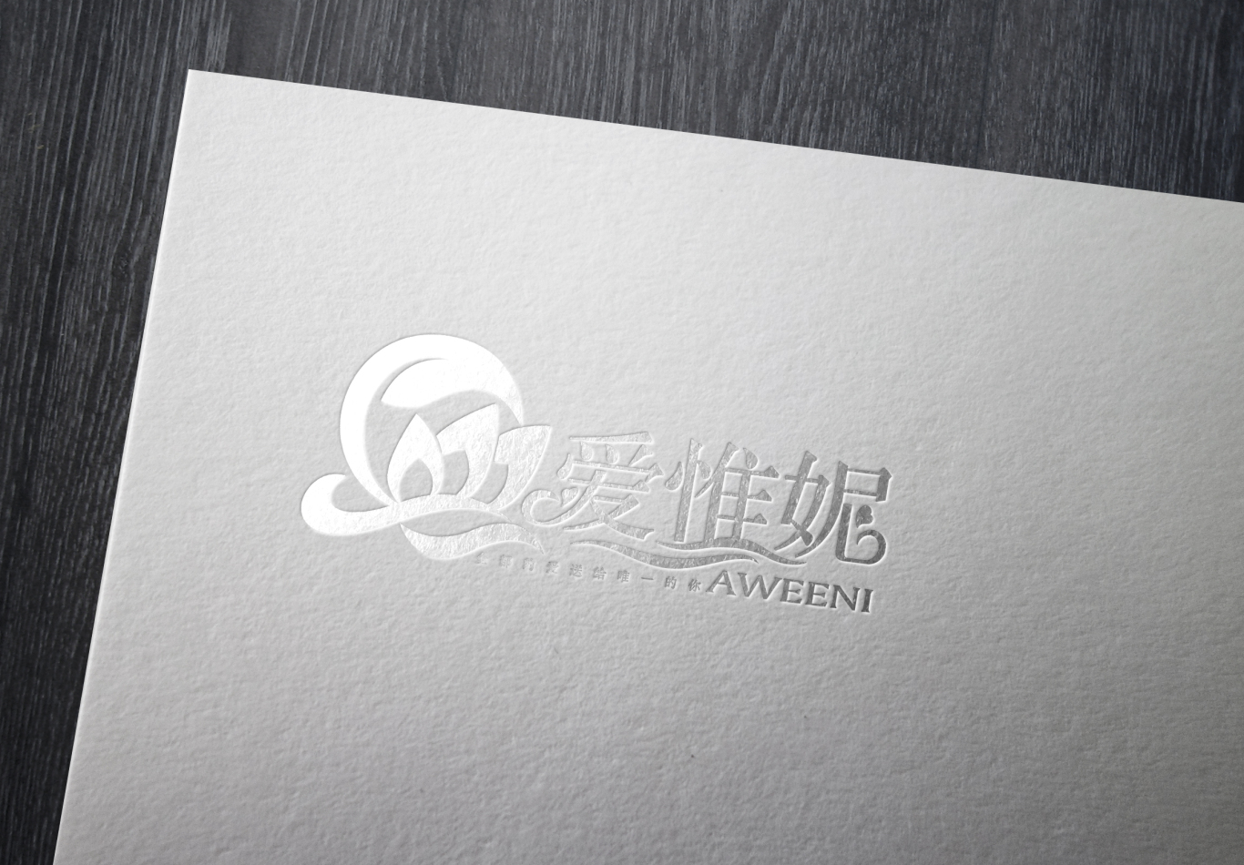 服装品牌爱惟妮logo设计图3