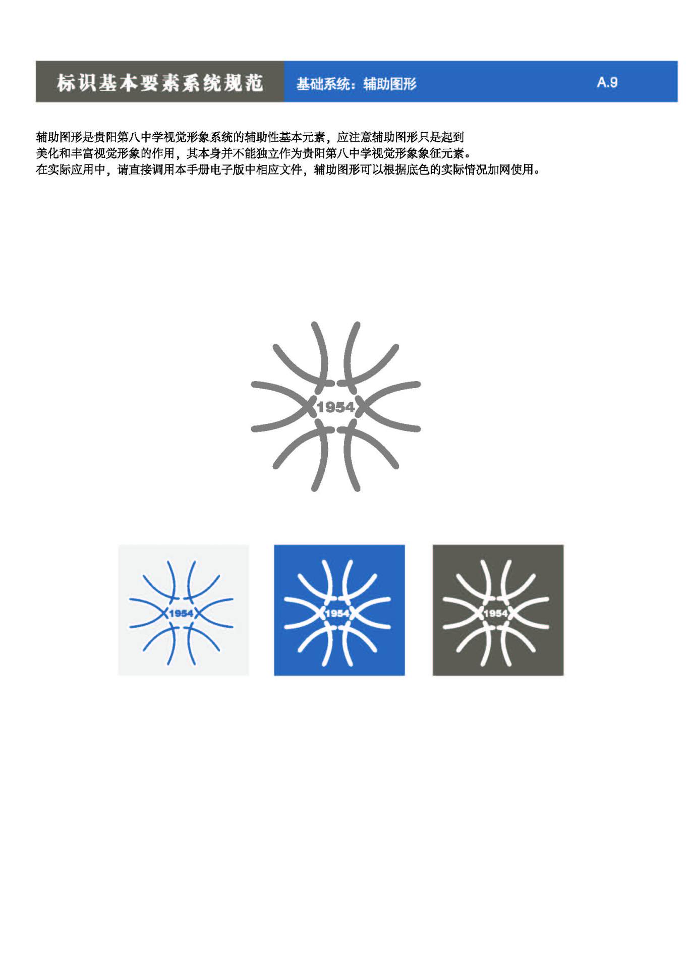 贵阳第八中学Logo、VIS设计图33