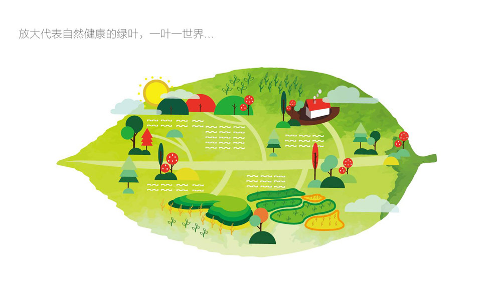 王老吉旗下品牌自然畅礼盒包装设计图10
