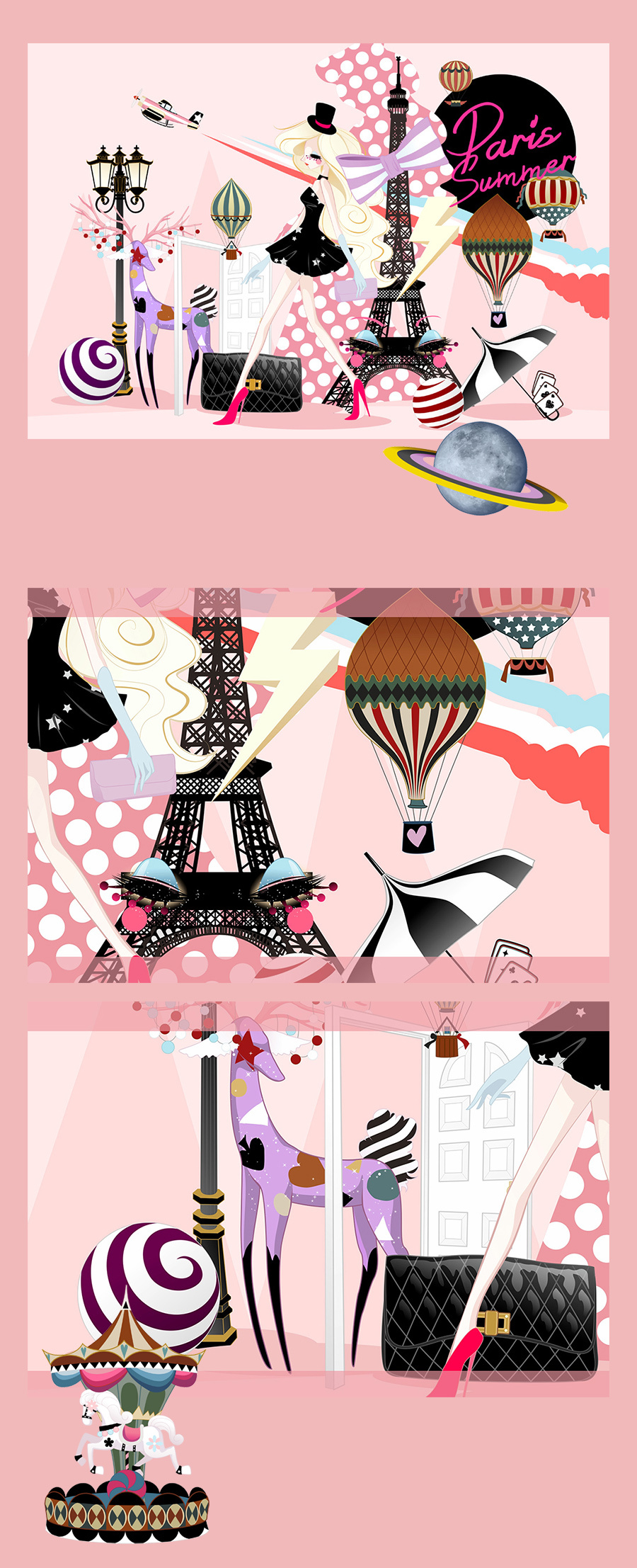 巴黎少女-奇幻的品牌视觉设计图5