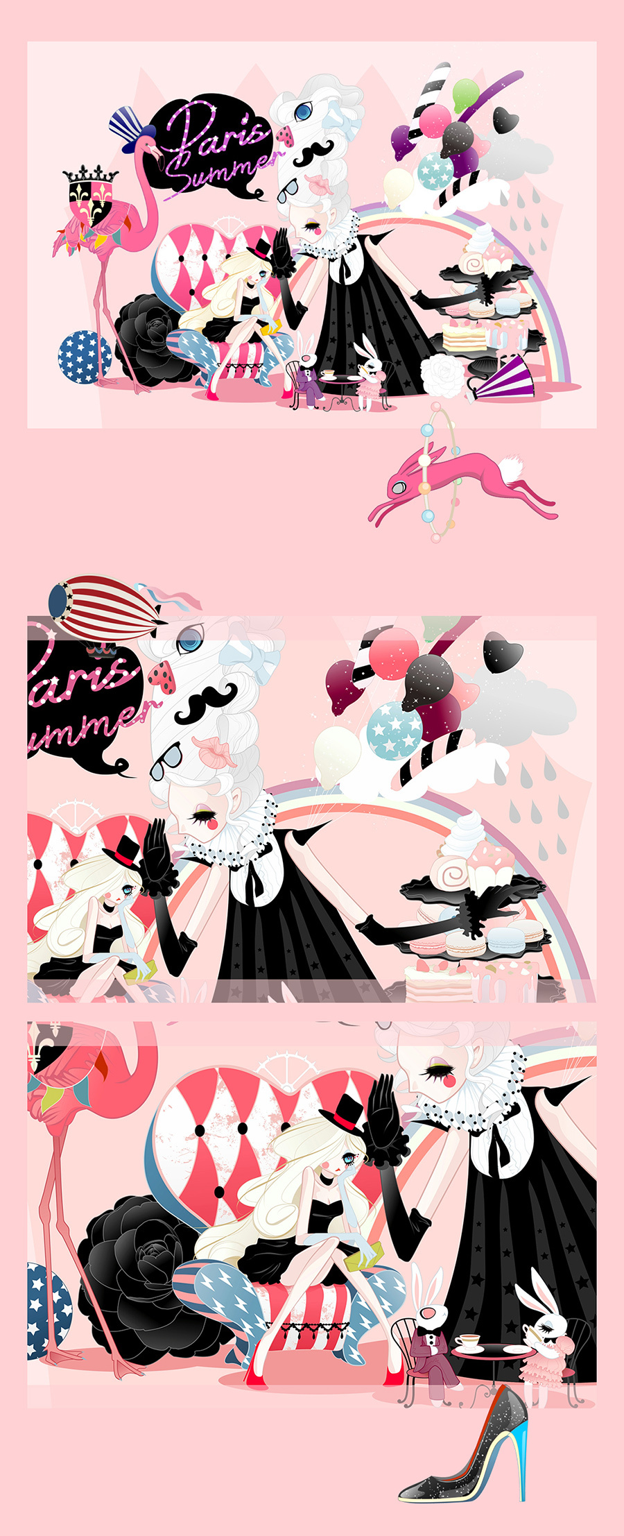 巴黎少女-奇幻的品牌视觉设计图7