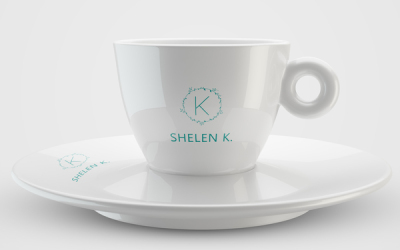 SHELEN K化妆品  logo设计