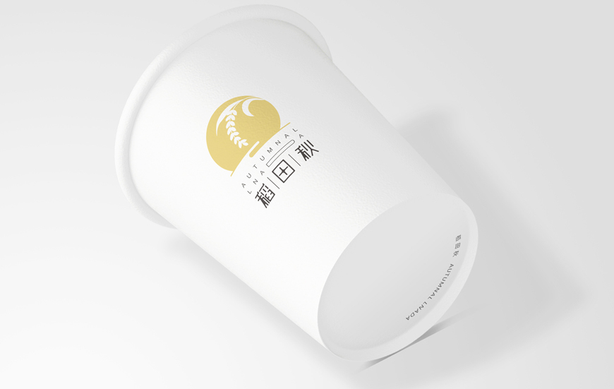 稻田秋奶茶logo设计图12