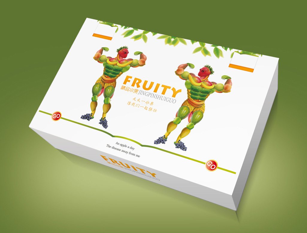 fruity品牌的水果包裝設計圖4