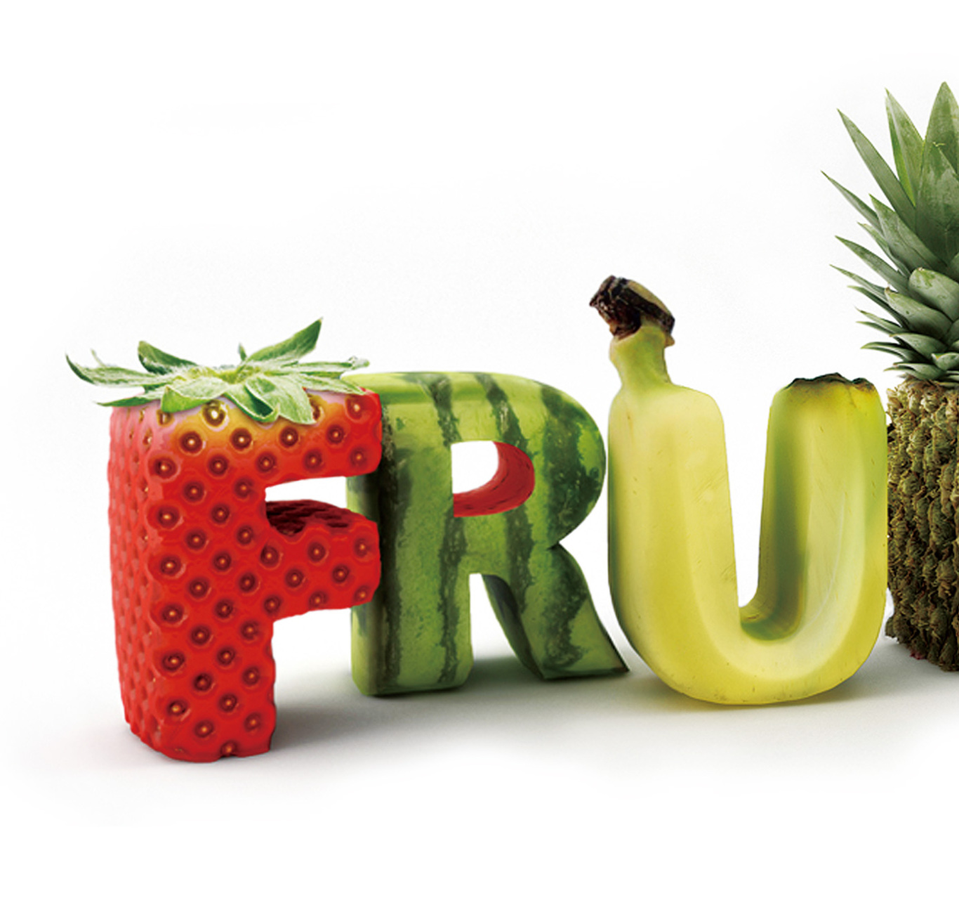 fruity品牌的水果包裝設計圖2