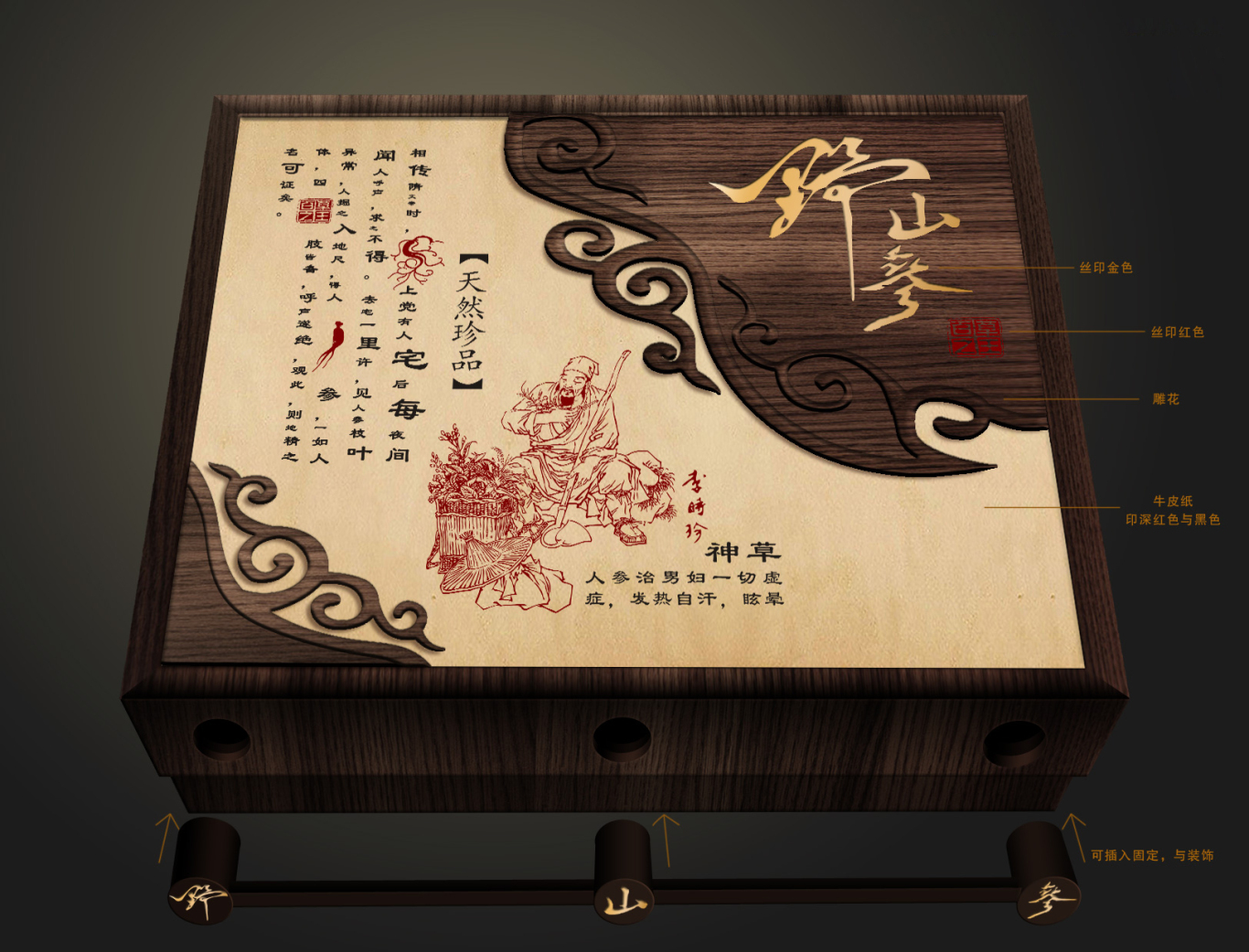 野山参盒设计图4