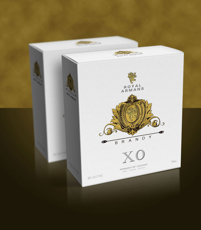 Laurent jouffe品牌的XO纸盒包装设计图3