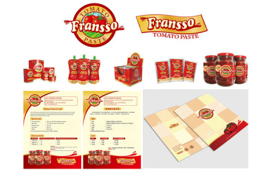 FRANSSO番茄醬品牌VI物料