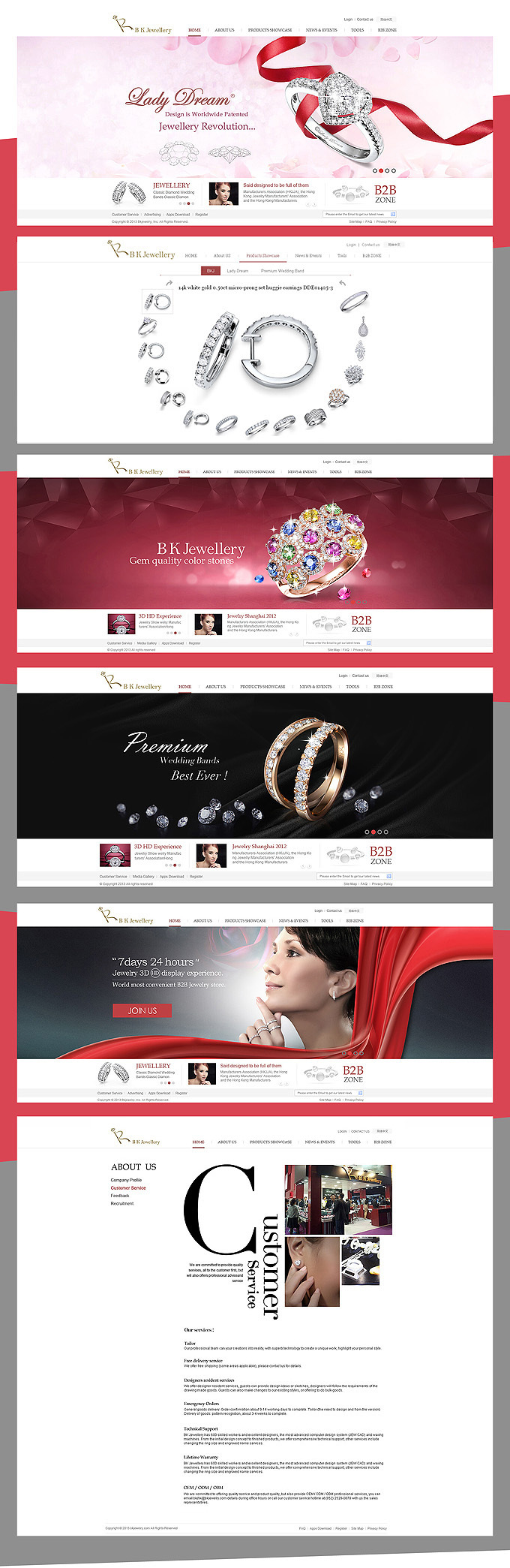 B K Jewellery荣义珠宝网站图0