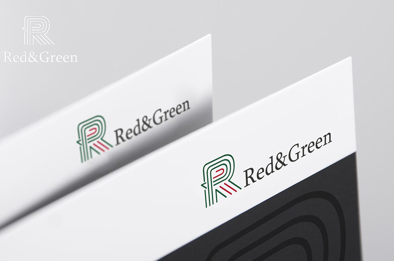 red&green纺织业标识设计图4