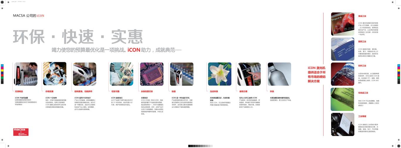 ICON激光打码器产品四折页图1