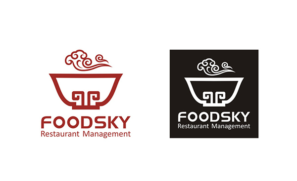 富斯凱FOODSKY/餐飲企業品牌設計圖1