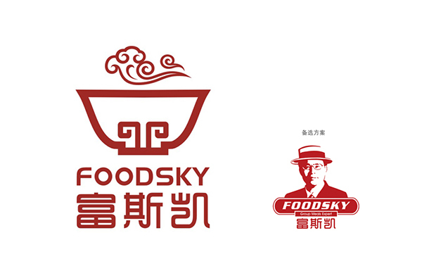 富斯凯FOODSKY/餐饮企业品牌设计图0