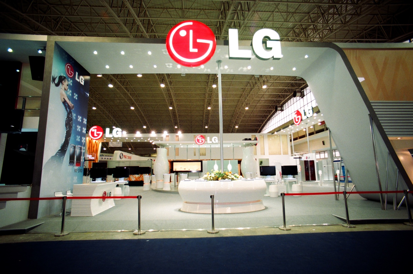 2008年北京科博会LG展台图2