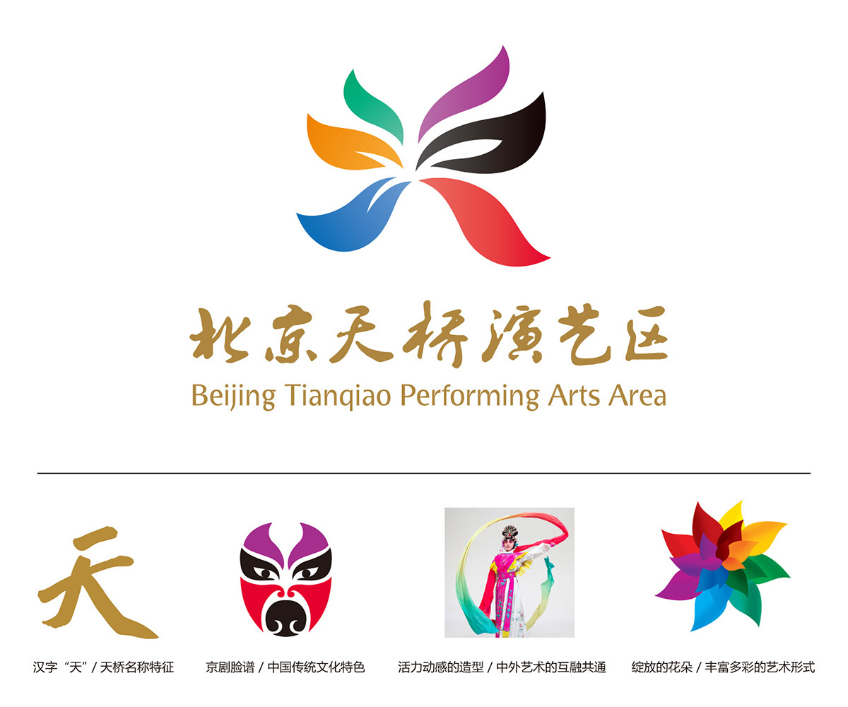 北京市东城区天桥演艺区品牌形象设计图1
