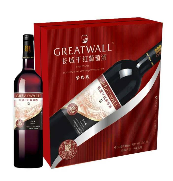 中国长城葡萄酒包装设计图3