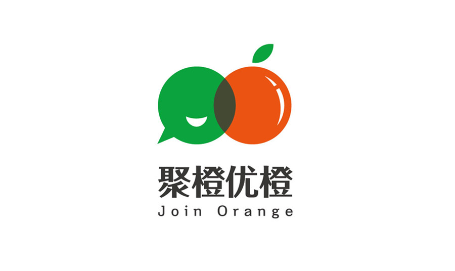 水果品牌 聚橙优橙 logo设计图0