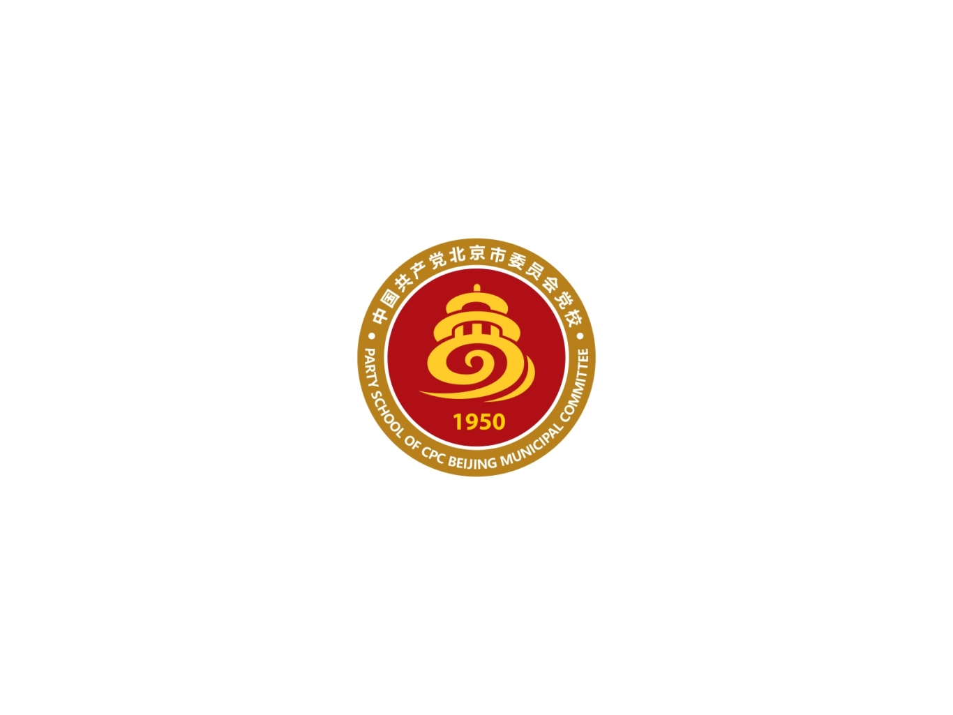 北京市委党校标志设计图0