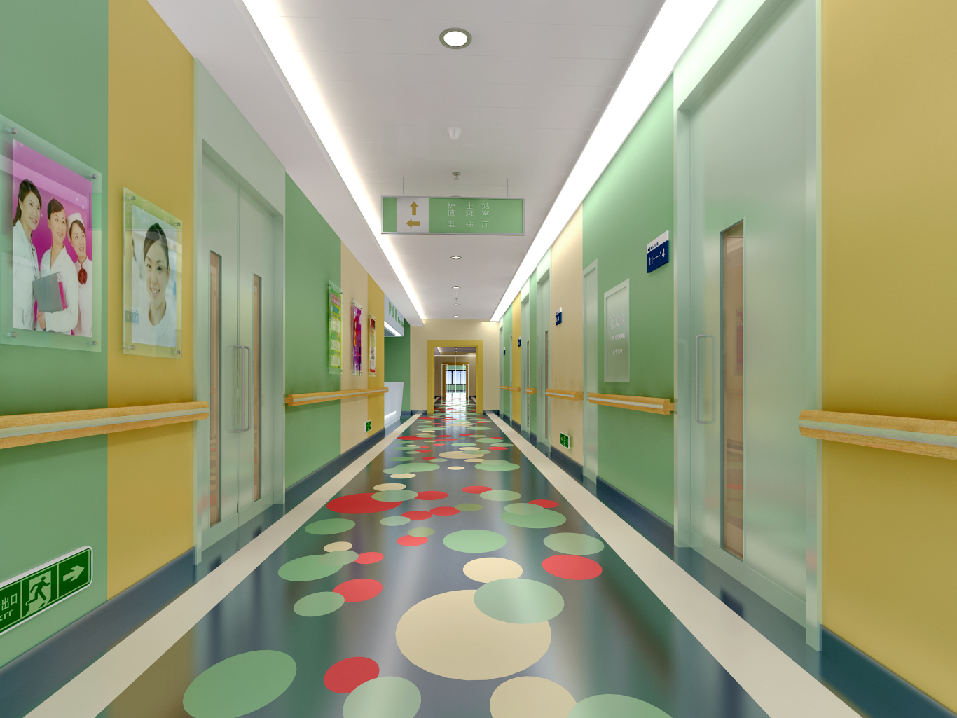 泰山市人民医院室内装饰设计图4