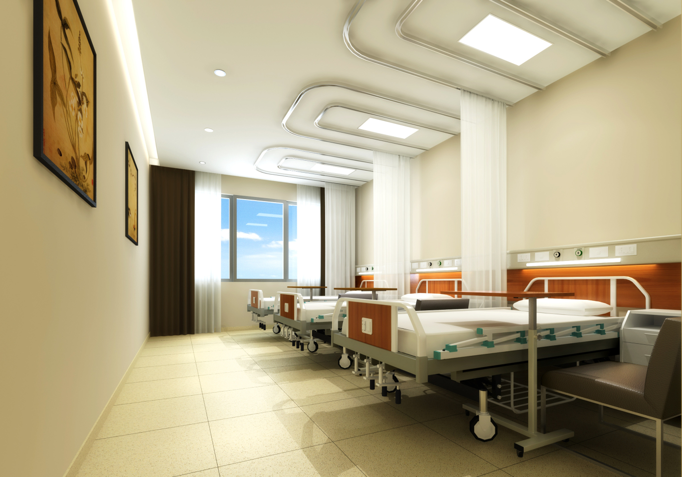 泰山市人民医院室内装饰设计图7