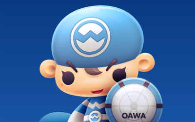 OAWA超人卡通形象設計