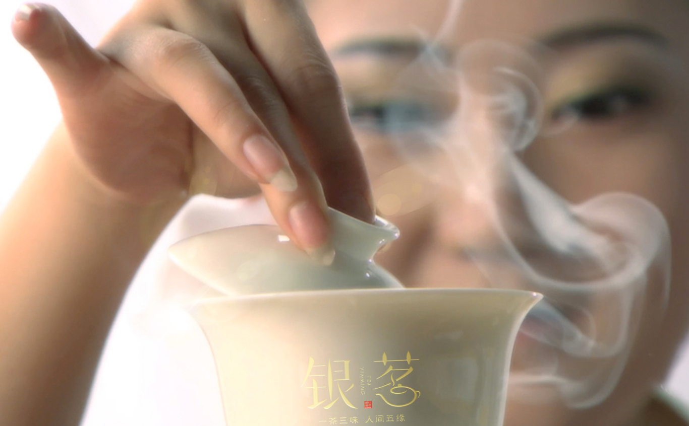 银茗白茶文化品牌logo设计图6