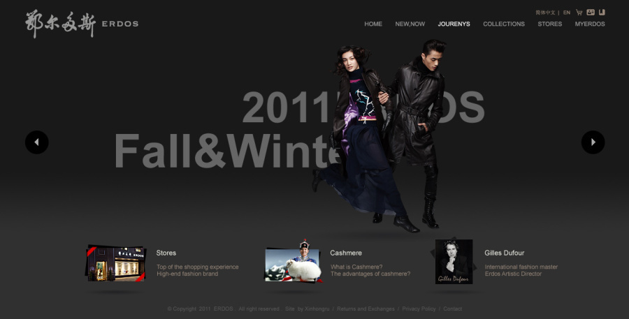 鄂尔多斯品牌网站设计图1