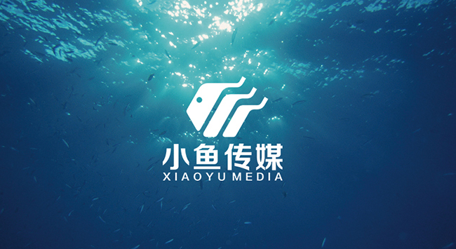 小鱼传媒logo设计图1