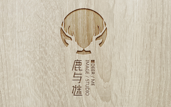 鹿與謎 影像工作室logo設計